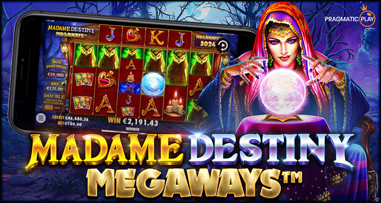 Pragmatic Play Meluncurkan Slot Online Terbaru Madame Destiny Megaways