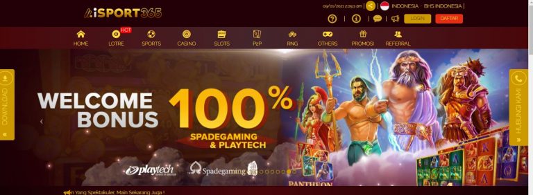 iSport365 - Situs Slot Online dan Live Casino Online